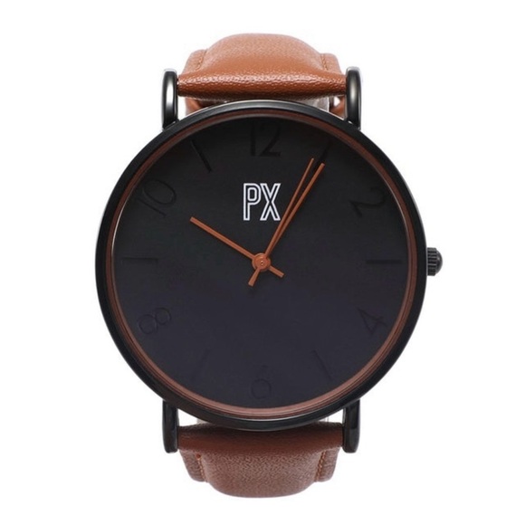 PX Men's Black and Brown Watch - Picture 1 of 5